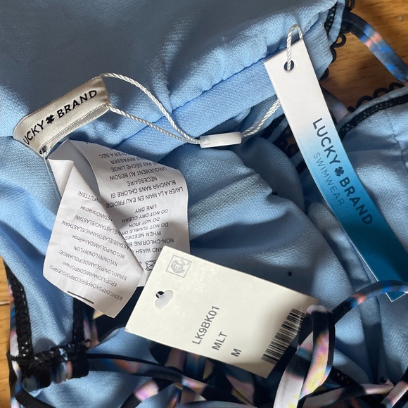 Brand New Lucky Brand Multi-Coloured One-Piece Swimsuit - Picture 8 of 14